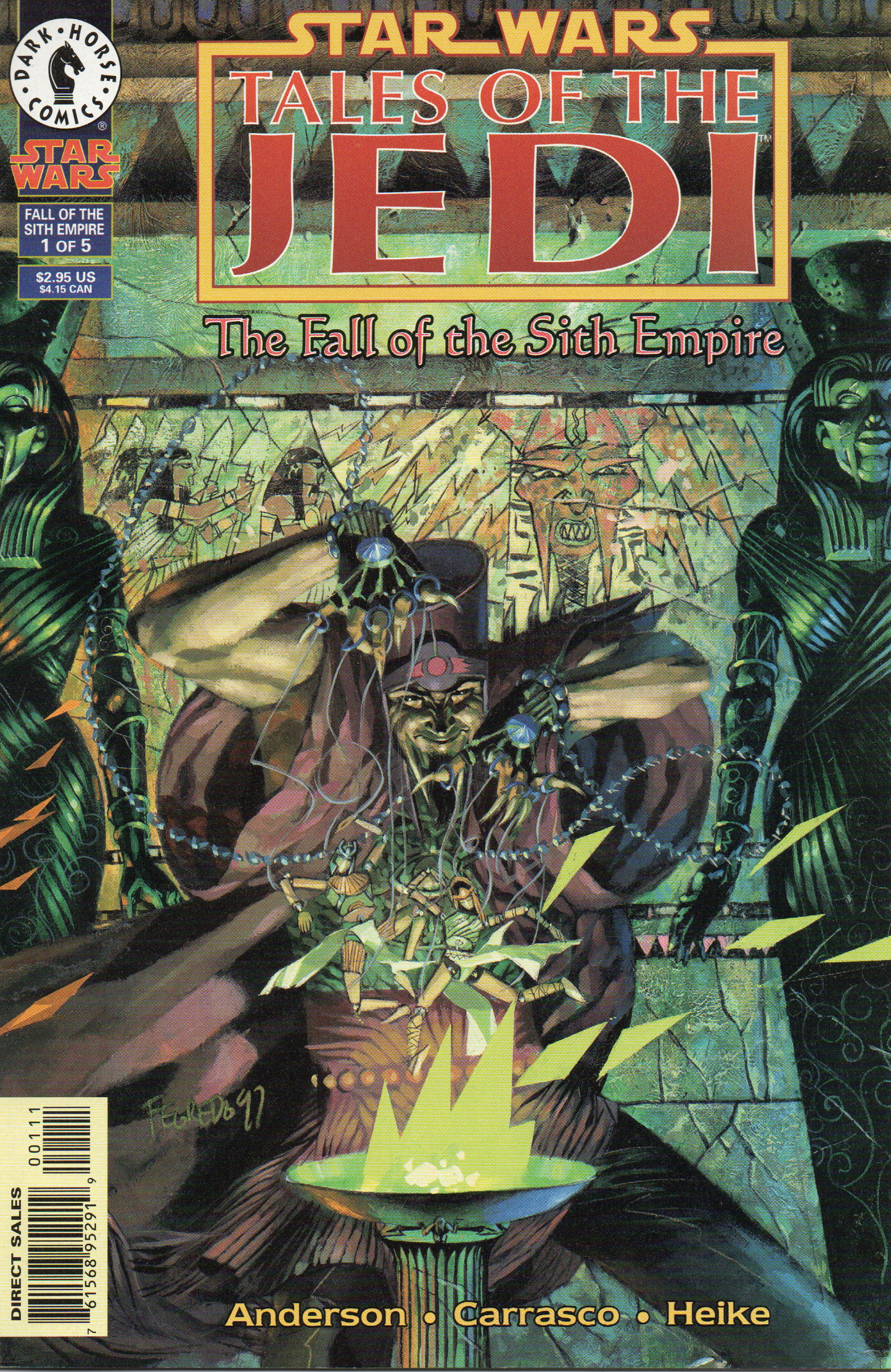 Star Wars "Fall of the Sith Empire" #1 Comic Book by Dark Horse Comics at TheGlassyLass.com