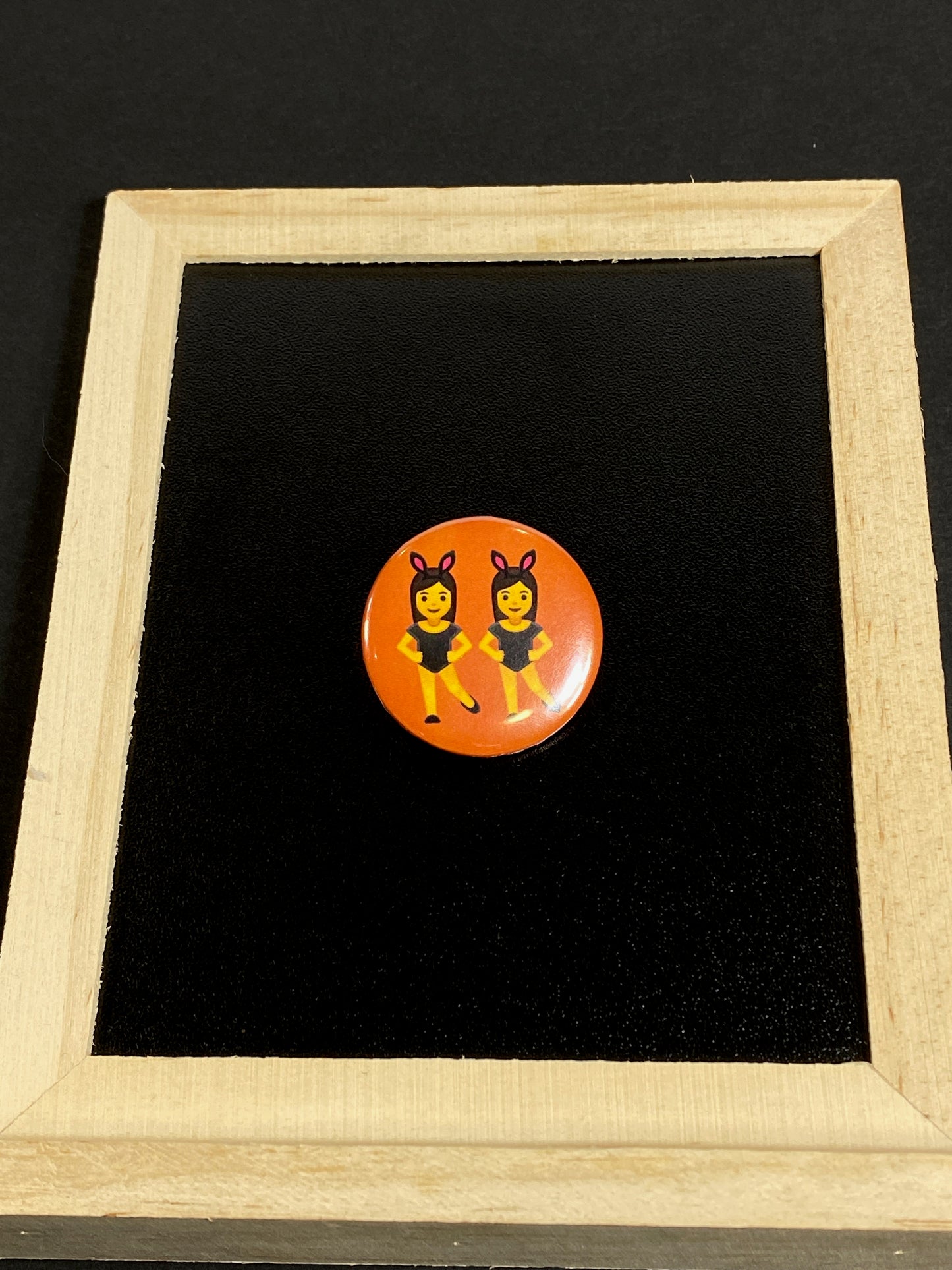 On Fridays, We Dance Flair Pin | 1.25" Round Twins Pin Button by TheGlassyLass.com