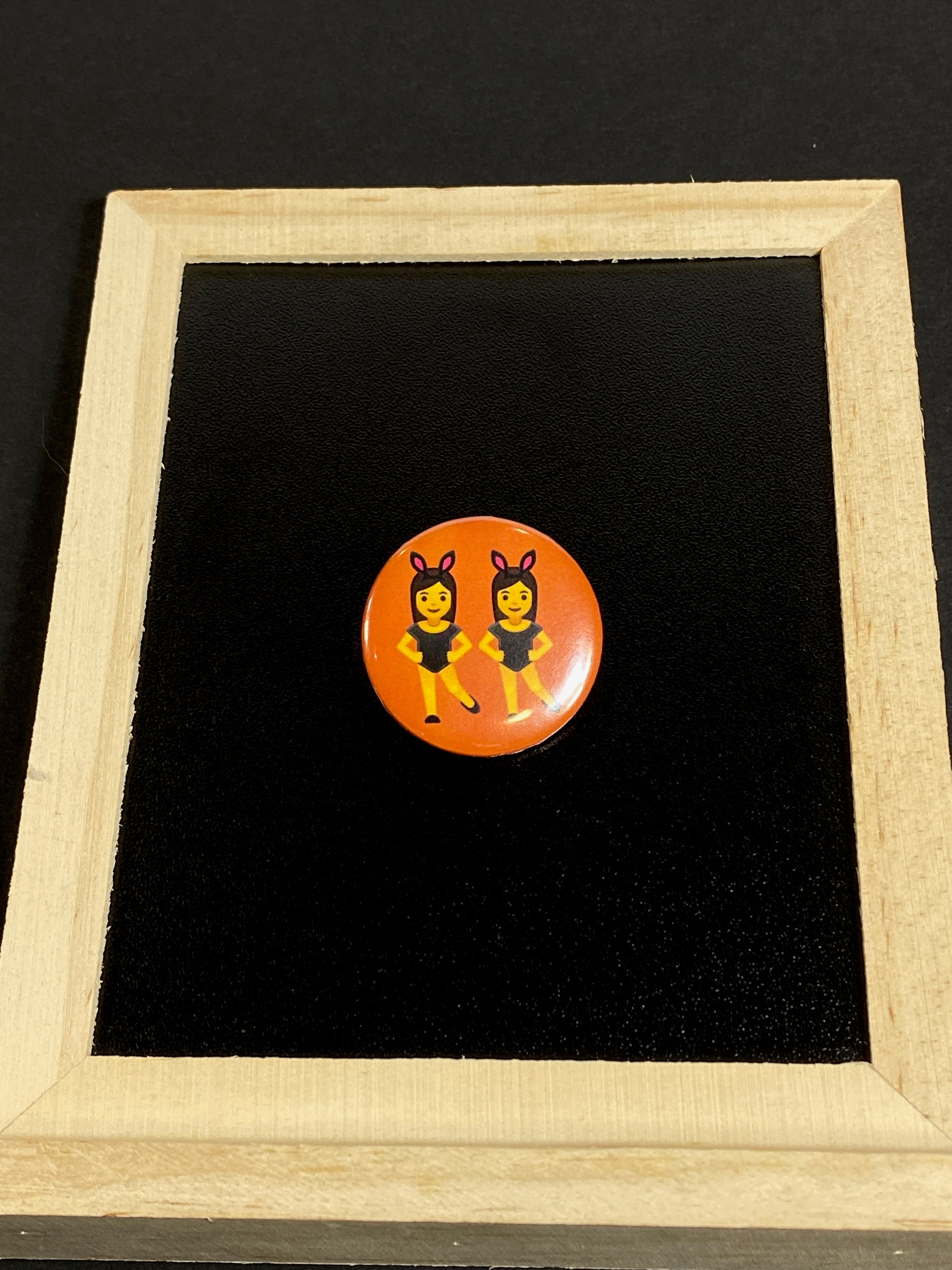 On Fridays, We Dance Flair Pin | 1.25" Round Twins Pin Button by TheGlassyLass.com