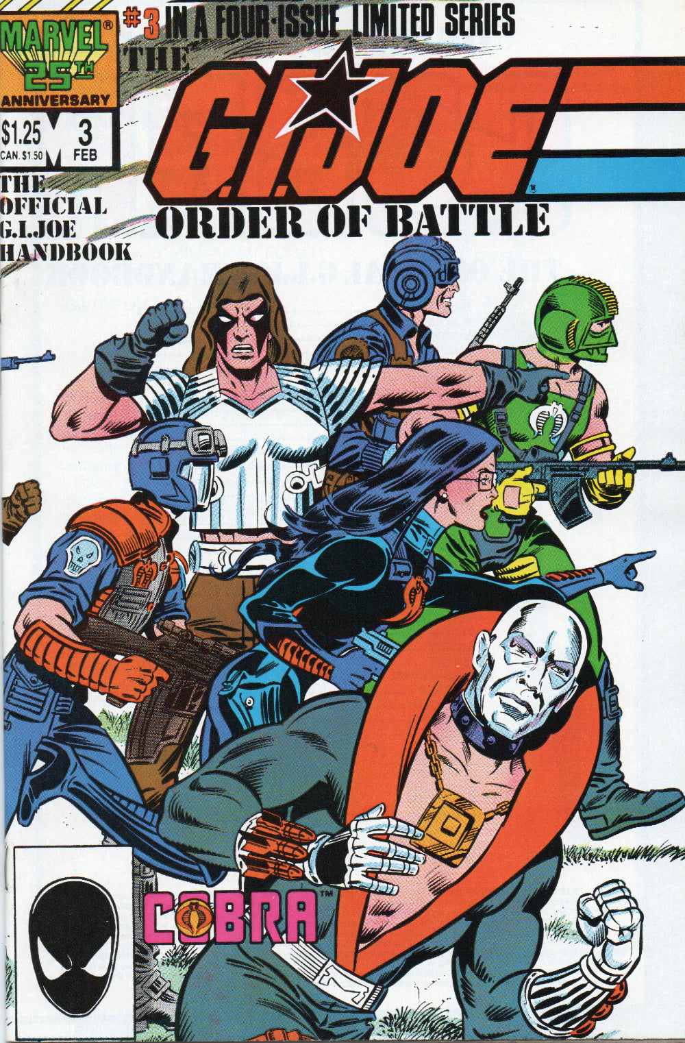 G.I. Joe Oder of Battle #3 by Marvel Comics - Ungraded from TheGlassyLass.com