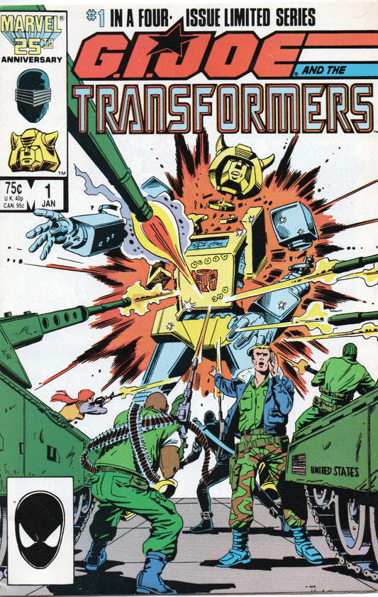 G.I. Joe and The Transformers #1 by Marvel Comics - Ungraded from TheGlassyLass.com