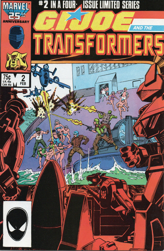 G.I. Joe and The Transformers #2 by Marvel Comics - Ungraded from TheGlassyLass.com