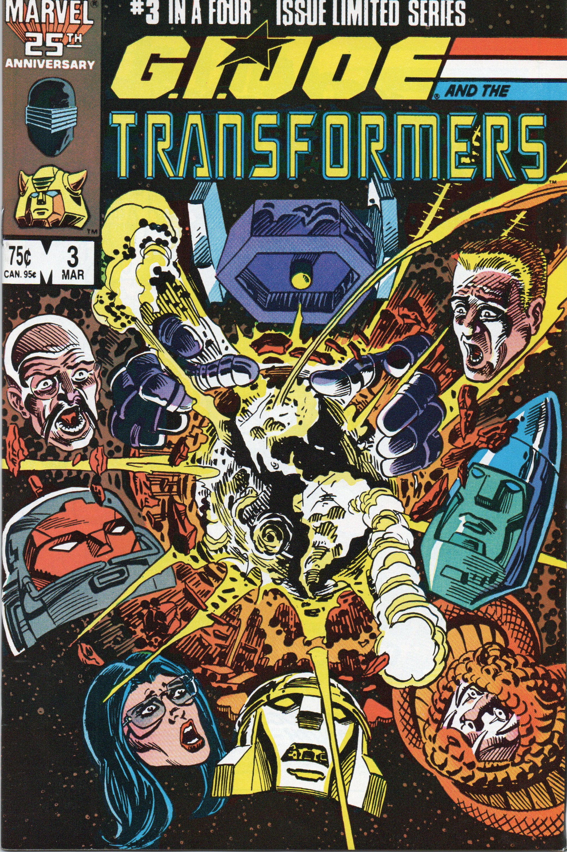 G.I. Joe and The Transformers #3 by Marvel Comics - Ungraded from TheGlassyLass.com