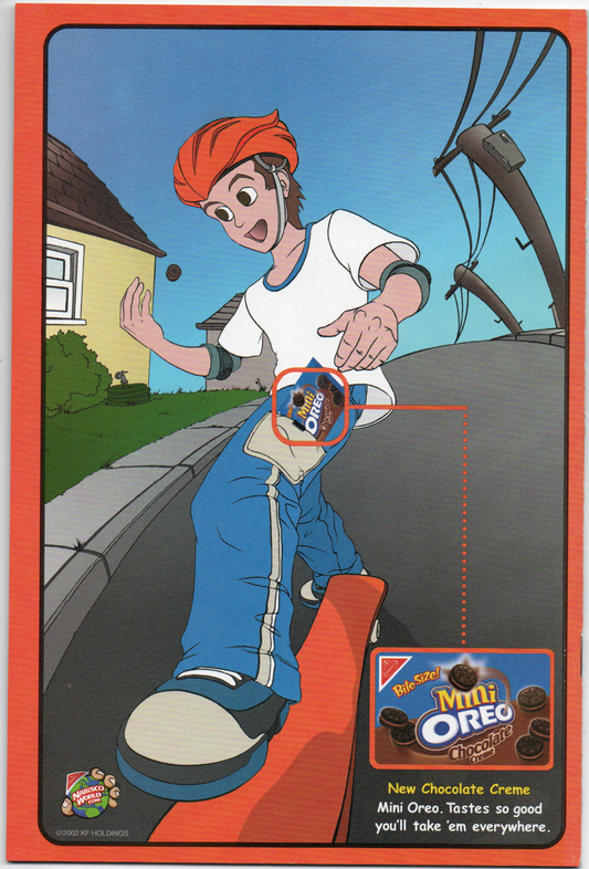 Iceman #3 Comic Book From TheGlassyLass.com - Back Cover