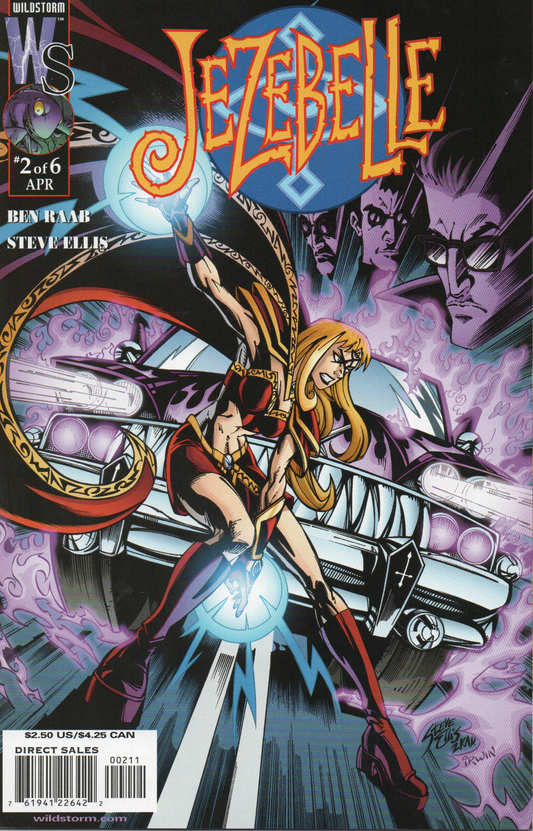 Jezebelle #2 Comic Book by Wildstorm From TheGlassyLass.com - Front Cover
