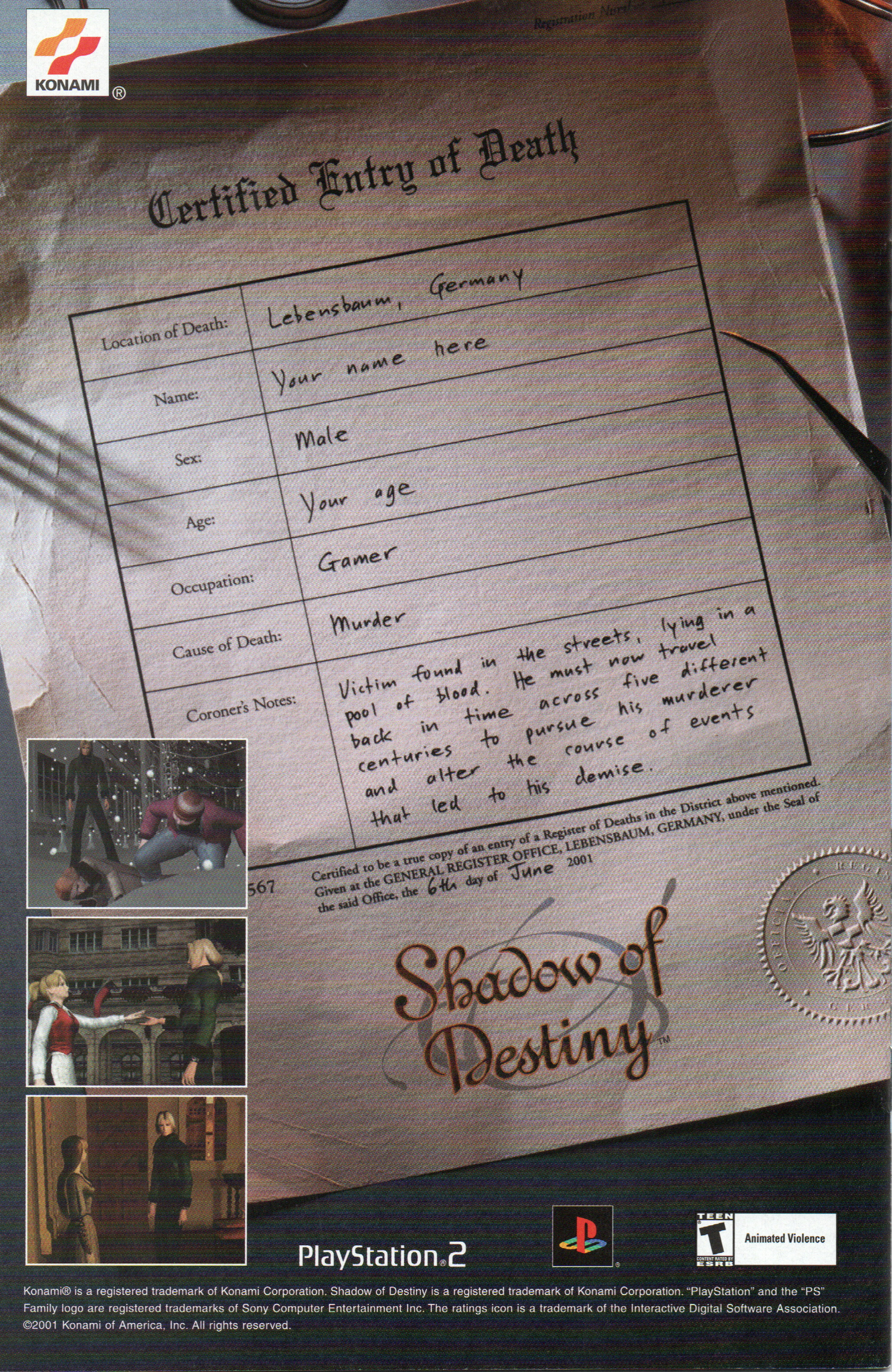 Jezebelle #4 Comic Book by Wildstorm From TheGlassyLass.com - Back Cover