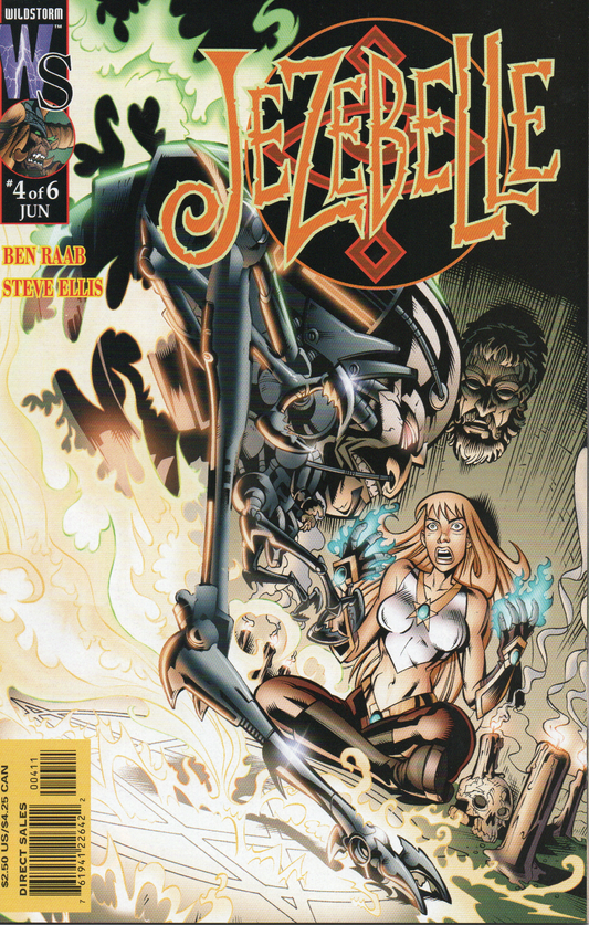 Jezebelle #4 Comic Book by Wildstorm From TheGlassyLass.com - Front Cover