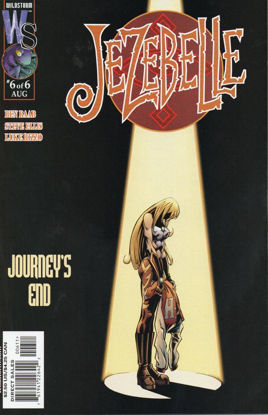 Jezebelle #6 Comic Book by Wildstorm From TheGlassyLass.com - Front Cover