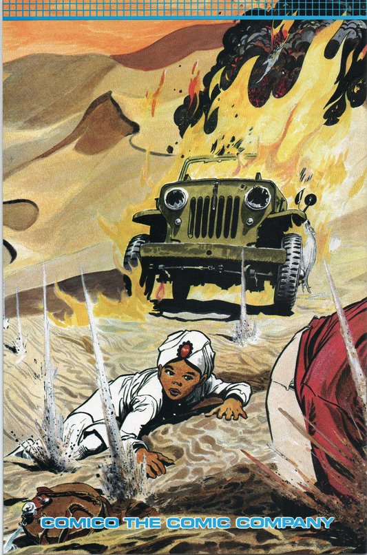 Jonny Quest #1 Comic Book (Ungraded) From TheGlassyLass.com - Back Cover