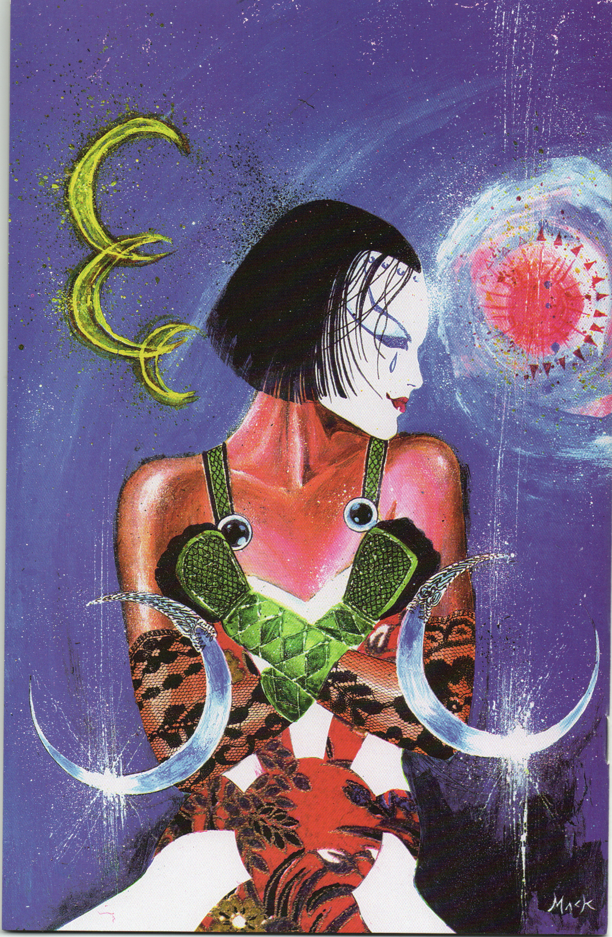 Kabuki Dance of Death #1 by David Mack Comic Book From TheGlassyLass.com - Back Cover