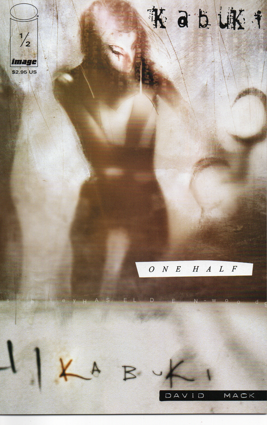 Kabuki #1/2 Comic Book by David Mack From TheGlassyLass.com - Front Cover