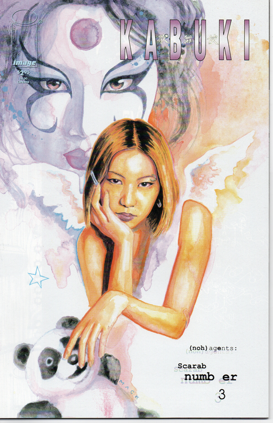 Kabuki Agents Scarab #3 Comic Book by David Mack From TheGlassyLass.com - Front Cover
