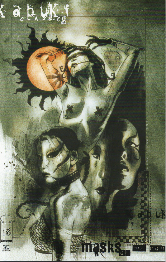 Kabuki Classics #10 (Variant Cover) Comic Book by David Mack From TheGlassyLass.com - Front Cover