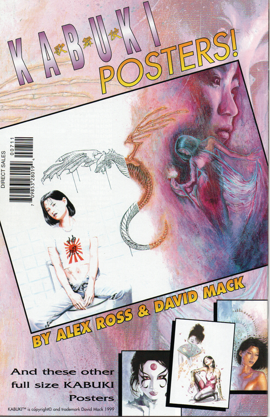 Kabuki Classics #7 Comic Book by David Mack From TheGlassyLass.com - Back Cover