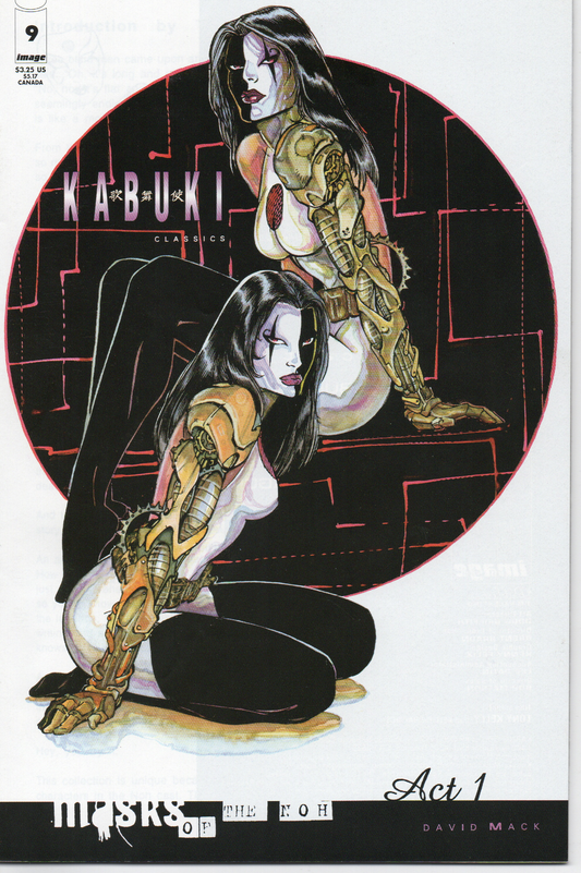 Kabuki Classics #9 (Variant Cover) Comic Book by David Mack From TheGlassyLass.com - Front Cover