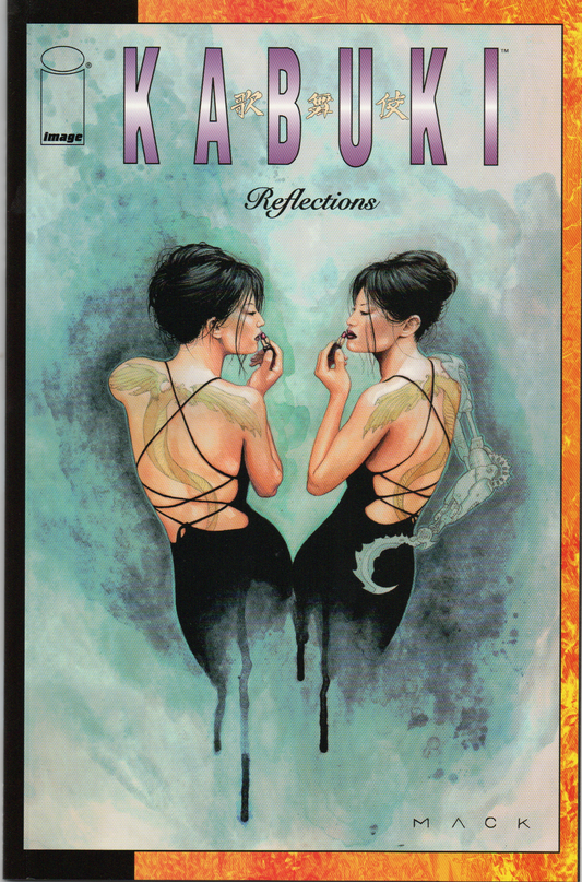 Kabuki Reflections #1 by David Mack Comic Book From TheGlassyLass.com - Front Cover