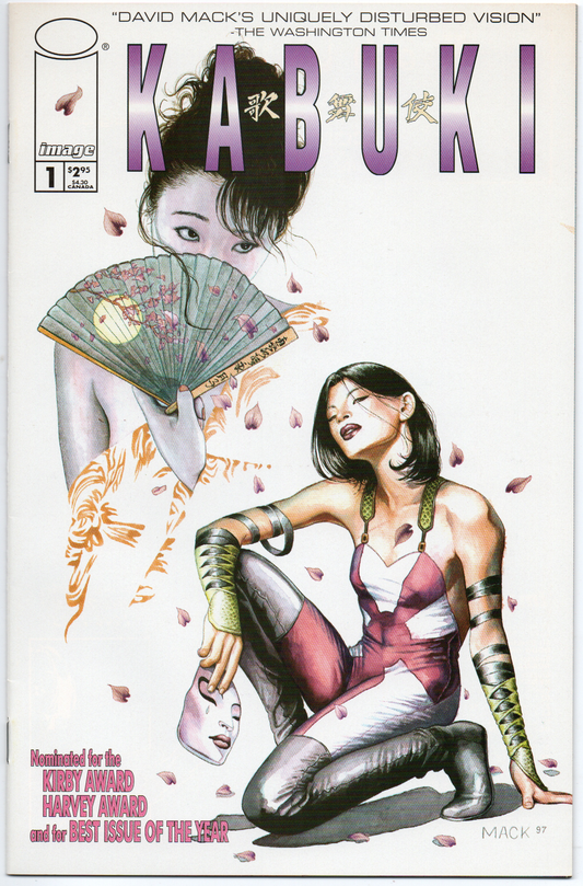 Kabuki #1 by David Mack Comic Book From TheGlassyLass.com - Front Cover
