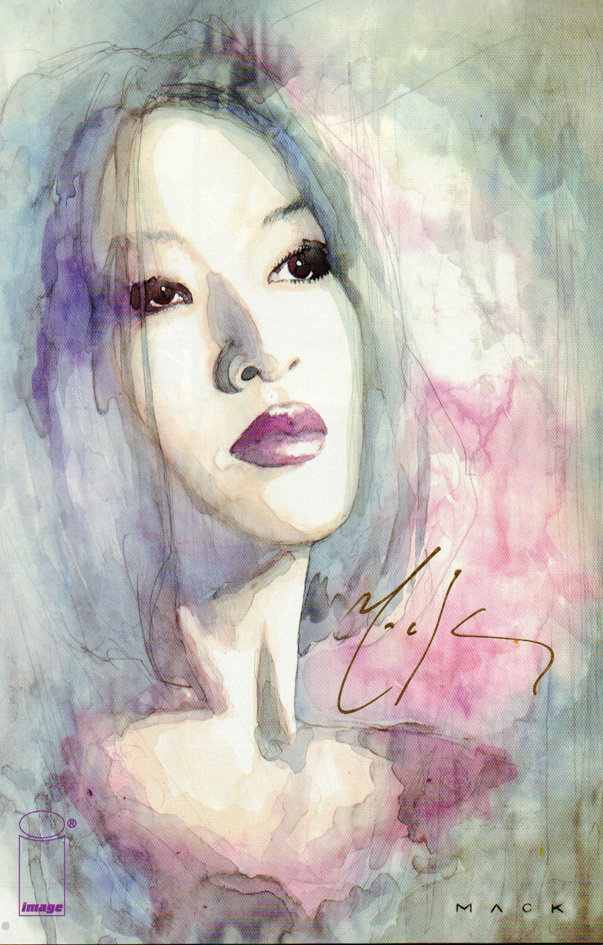 Kabuki #4 (Variant Cover / Signed) Comic Book by David Mack From TheGlassyLass.com - Front Cover