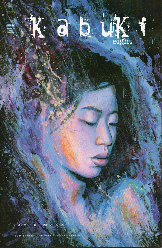Kabuki #8 Comic Book by David Mack From TheGlassyLass.com - Front Cover