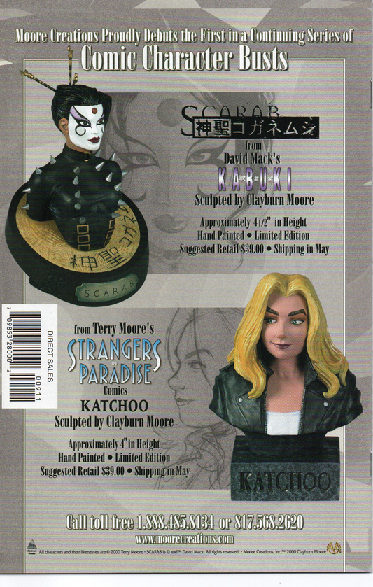 Kabuki #9 (Misprint) Comic Book by David Mack From TheGlassyLass.com