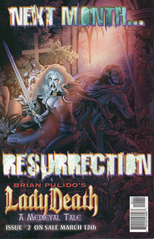 Lady Death "Medieval Tale" #1 Comic Book by CrossGen Comics at TheGlassyLass.com