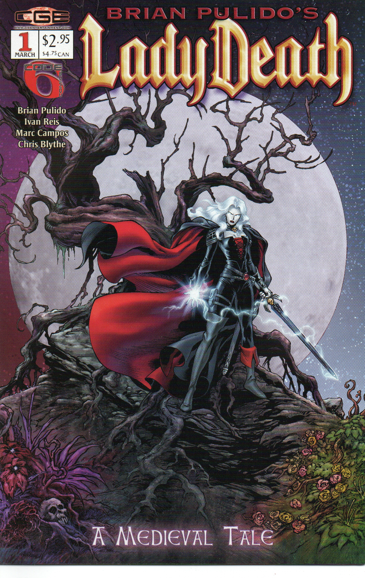 Lady Death "Medieval Tale" #1 Comic Book by CrossGen Comics at TheGlassyLass.com