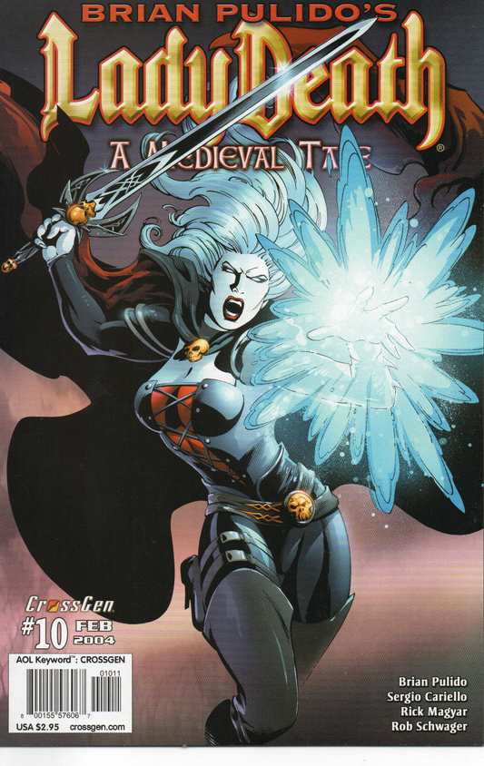 Lady Death "Medieval Tale" #10 Comic Book by CrossGen Comics at TheGlassyLass.com
