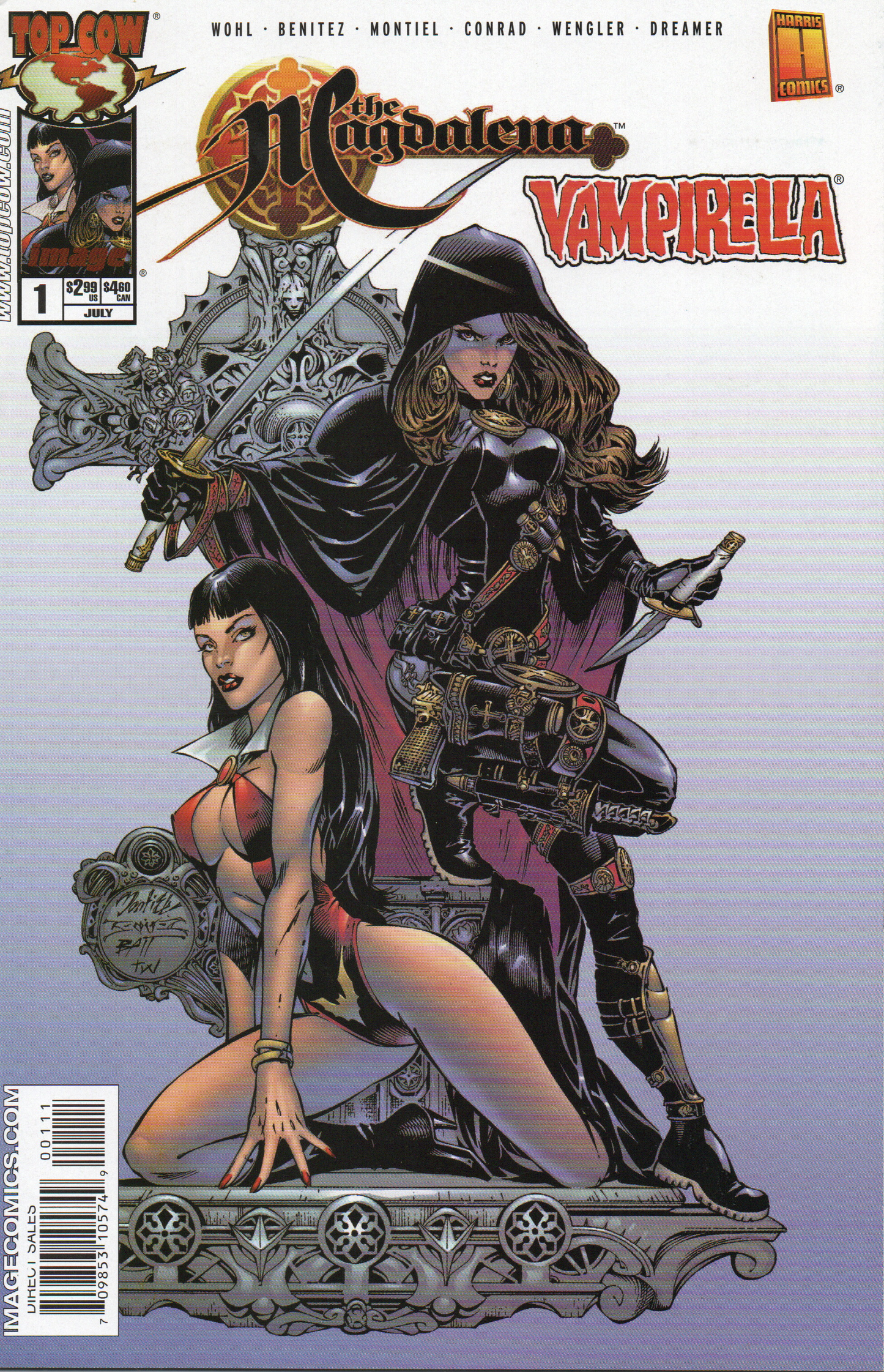 The Magdalena / Vamiprella #1 One Shot Comic Book by Top Cow Comics at TheGlassyLass.com