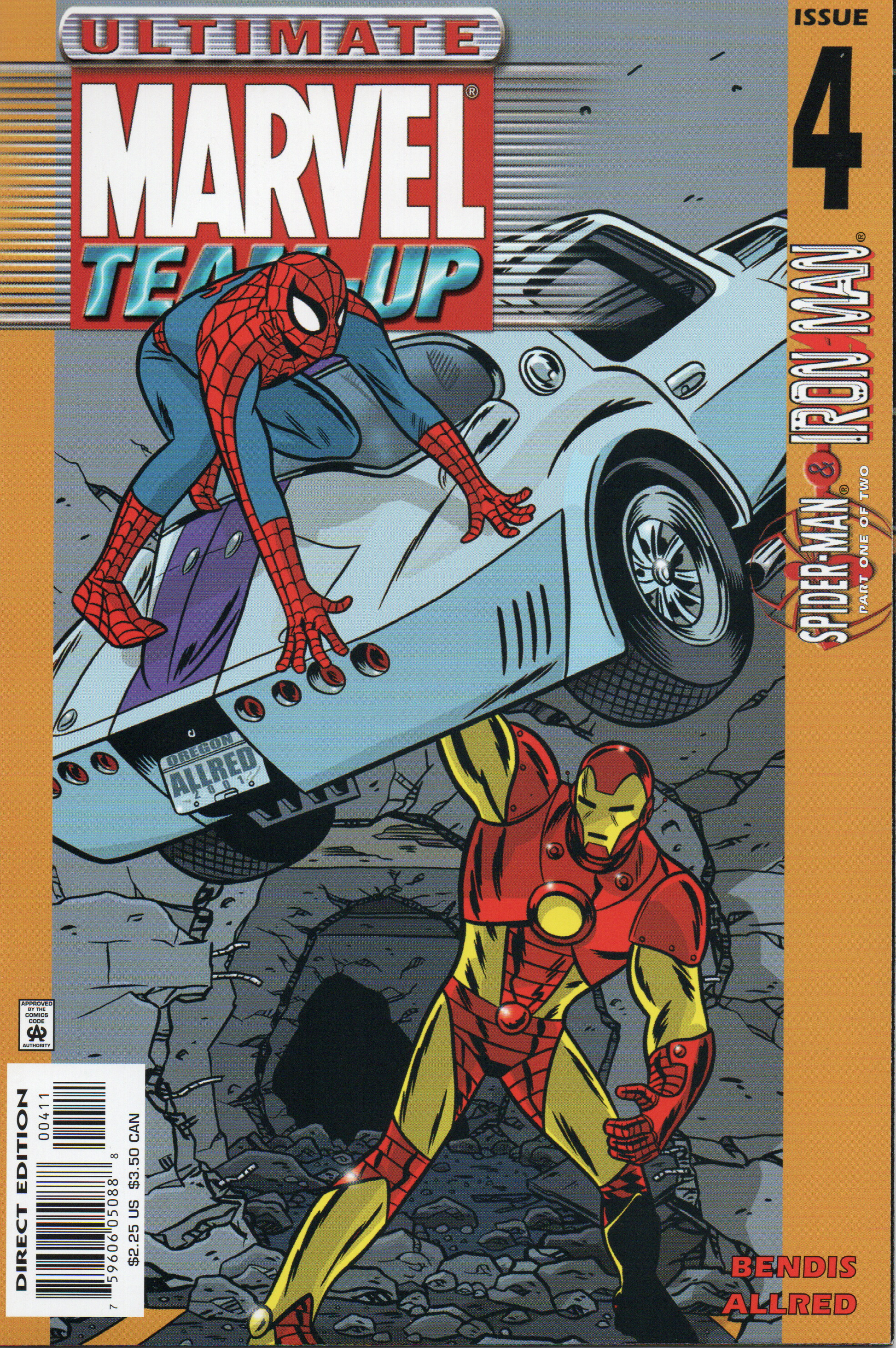 Ultimate Marvel Team-Up #4 Comic Book by Marvel Comics at TheGlassyLass.com