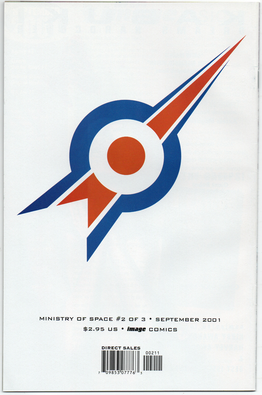 Ministry of Space #2 Comic Book From TheGlassyLass.com - Back Cover