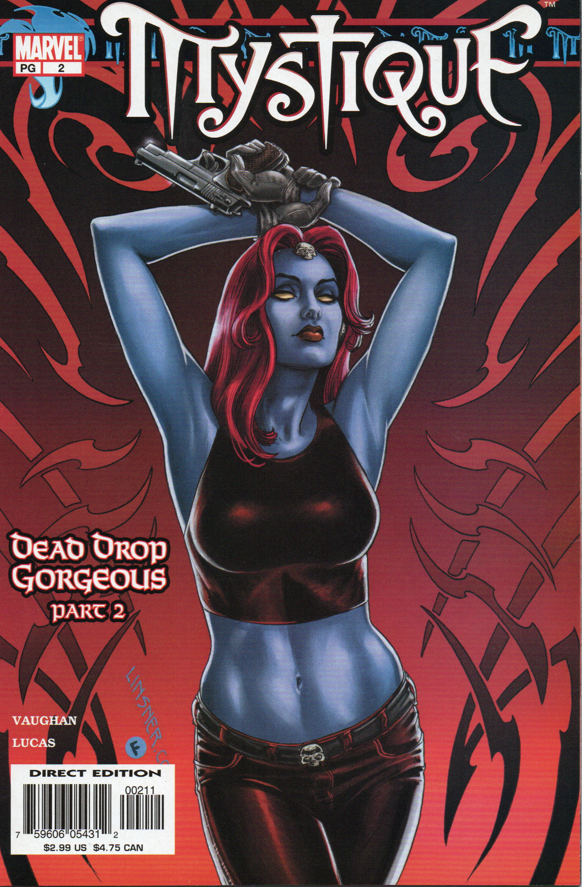 Mystique #2 Comic Book by Marvel Comics at TheGlassyLass.com