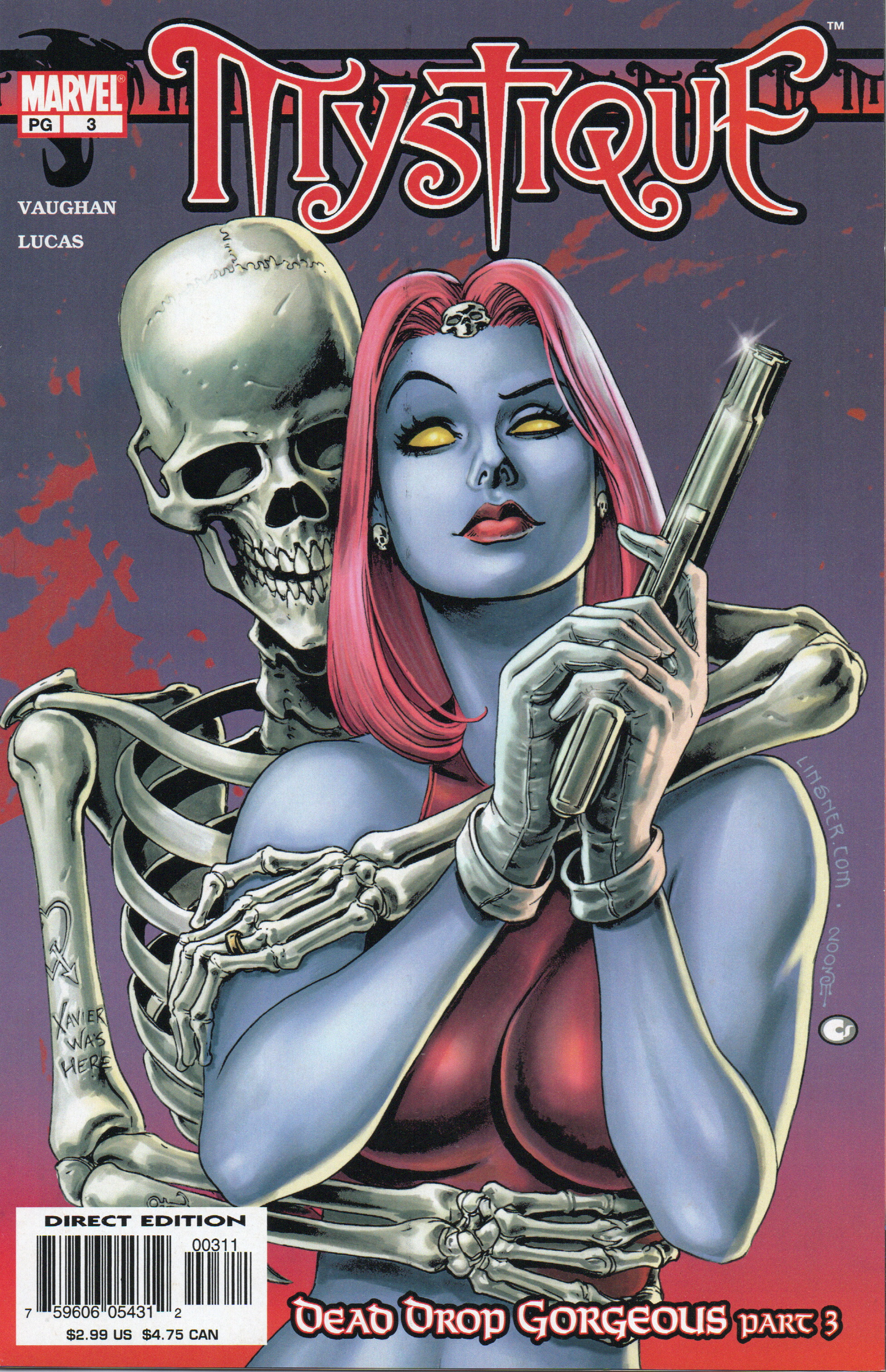 Mystique #3 Comic Book by Marvel Comics at TheGlassyLass.com