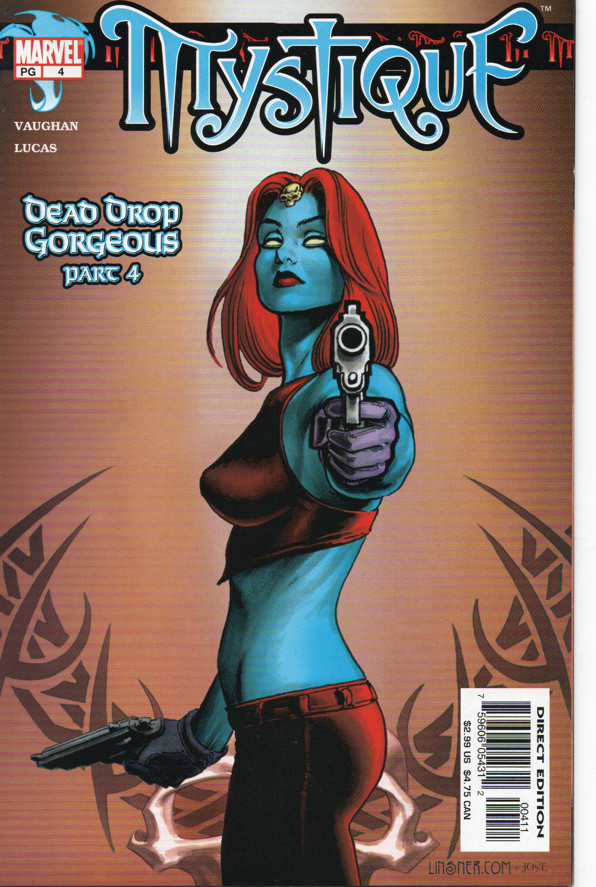 Mystique #4 Comic Book by Marvel Comics at TheGlassyLass.com