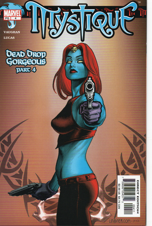 Mystique #4 Comic Book by Marvel Comics at TheGlassyLass.com