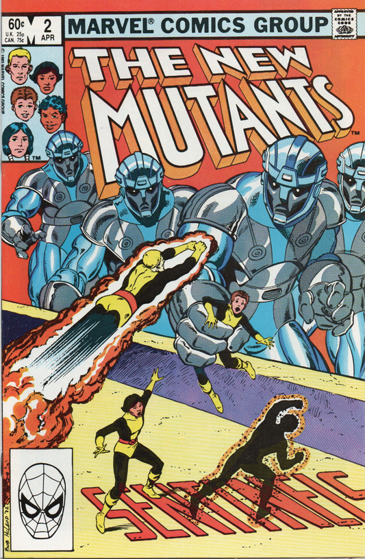 The New Mutants Comic Book #2 (Ungraded) From TheGlassyLass