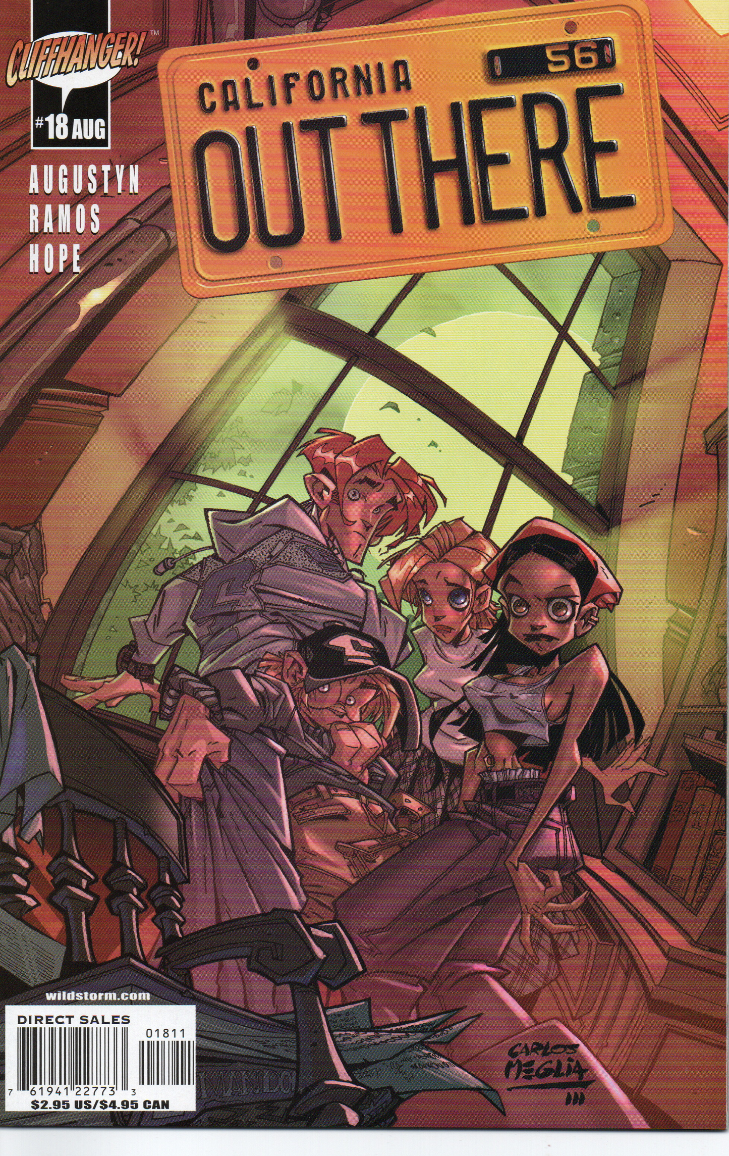 Out There #18 Comic Book by Wildstorm Comics at TheGlassyLass.com