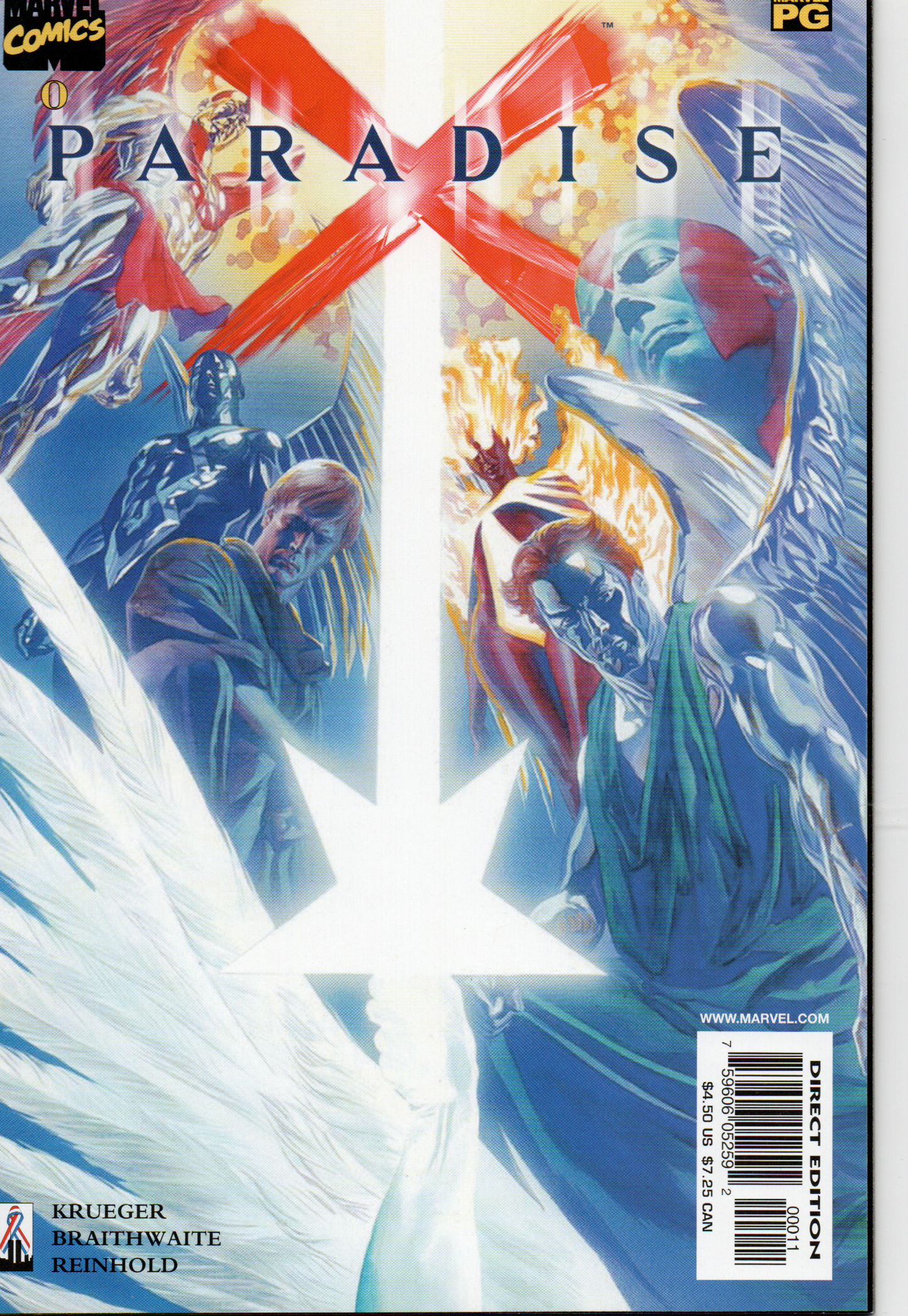 Paradise X #0 Comic Book by Marvel Comics at TheGlassyLass.com