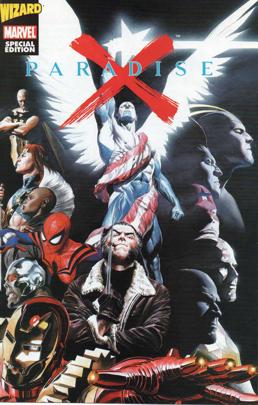 Paradise X (Wizard Variant Cover) Comic Book by Marvel Comics at TheGlassyLass.com