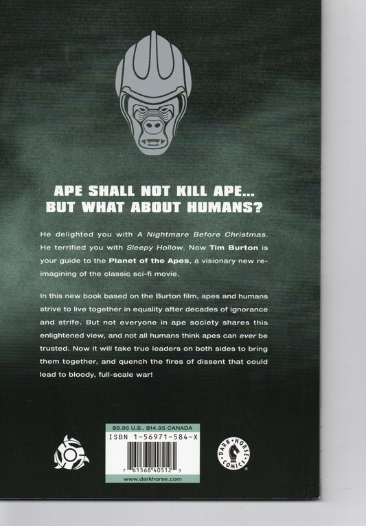Planet of the Apes "The Human War" Trade Paperback by Dark Horse Comics at TheGlassyLass.com