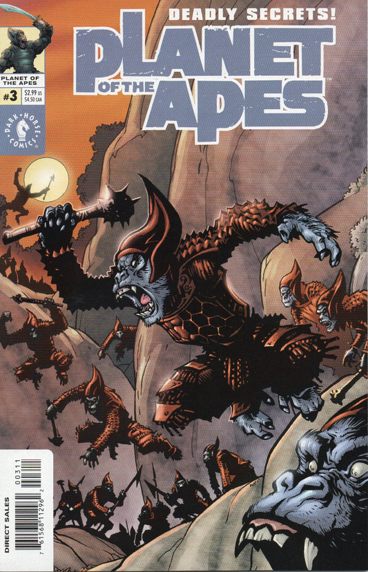 Planet of the Apes #3A Comic Book by Dark Horse Comics at TheGlassyLass.com