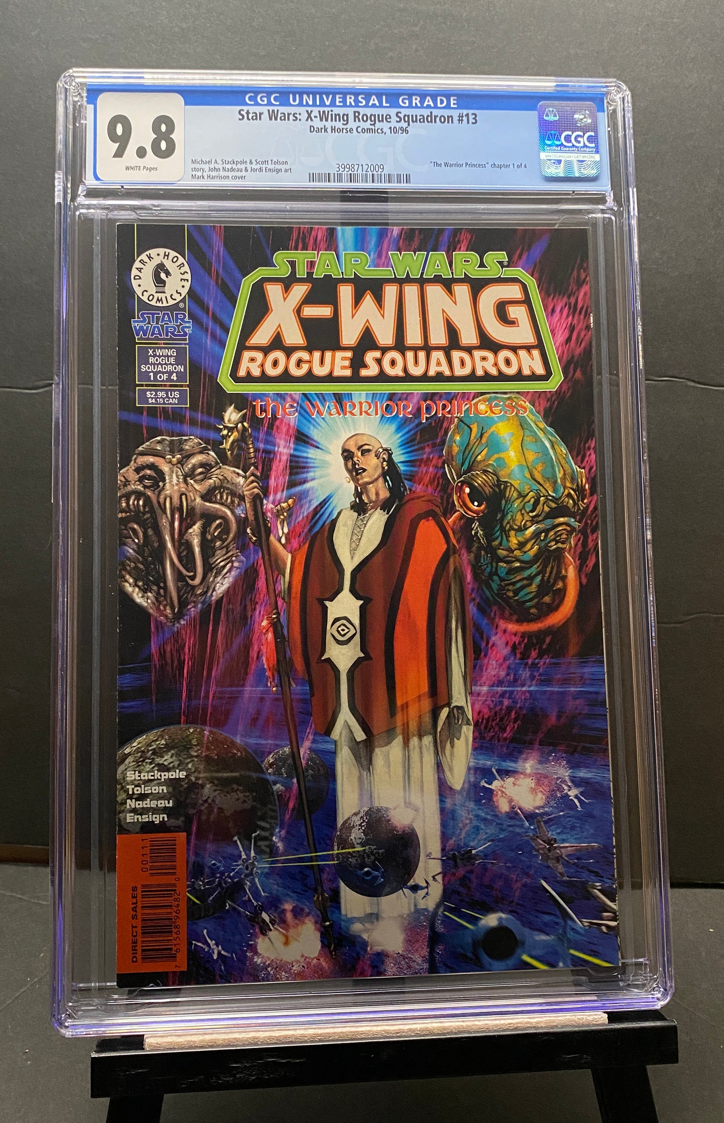 Star Wars X-Wing Rogue Squadron #13 "The Warrior Princess" by Dark Horse Comics CGC 9.8 from TheGlassyLass (CGC Certification #3998712009)