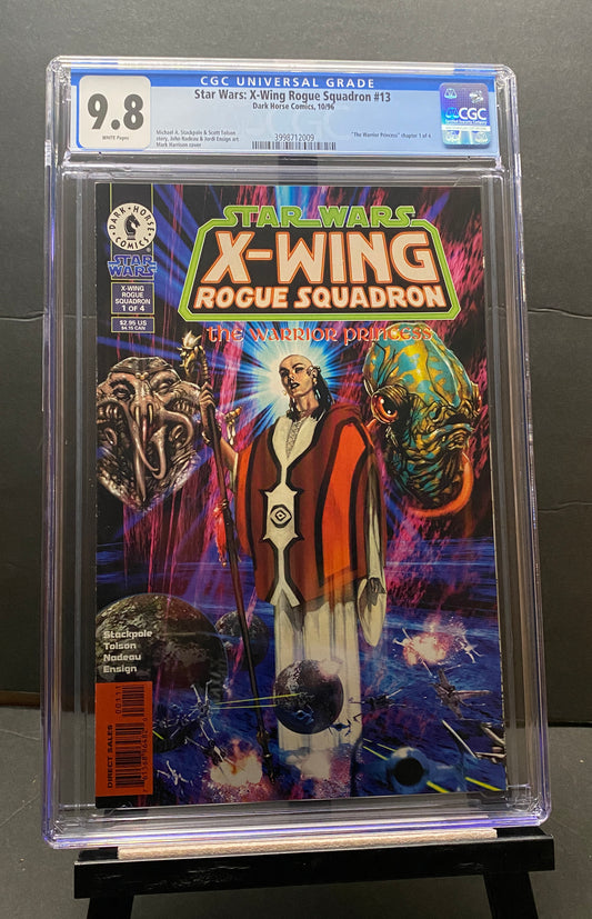 Star Wars X-Wing Rogue Squadron #13 "The Warrior Princess" by Dark Horse Comics CGC 9.8 from TheGlassyLass (CGC Certification #3998712009)