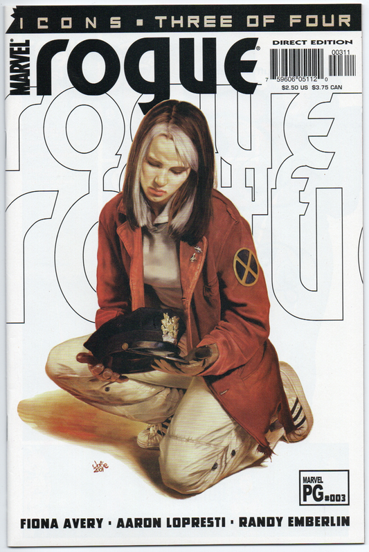 Rogue #3 Comic Book From TheGlassyLass.com - Front Cover