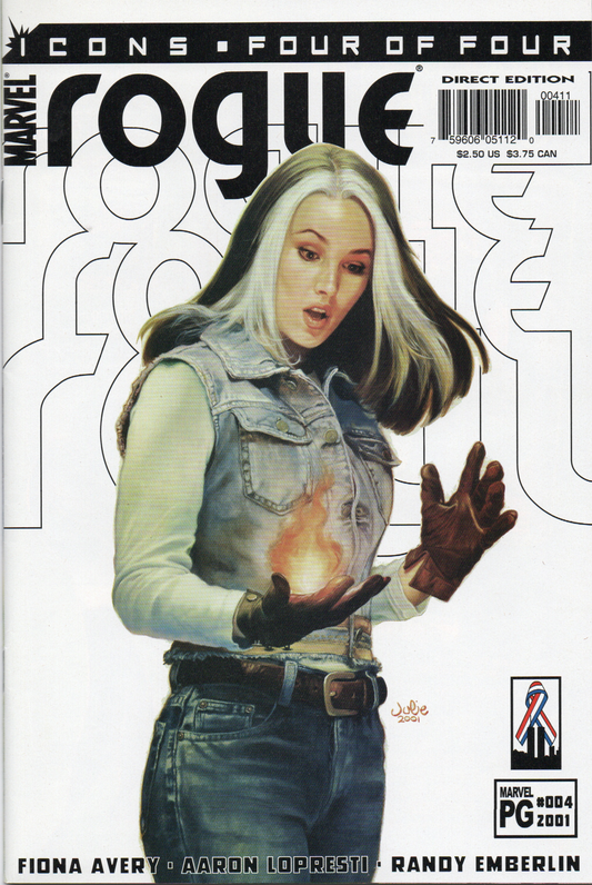 Rogue #4 Comic Book From TheGlassyLass.com - Front Cover