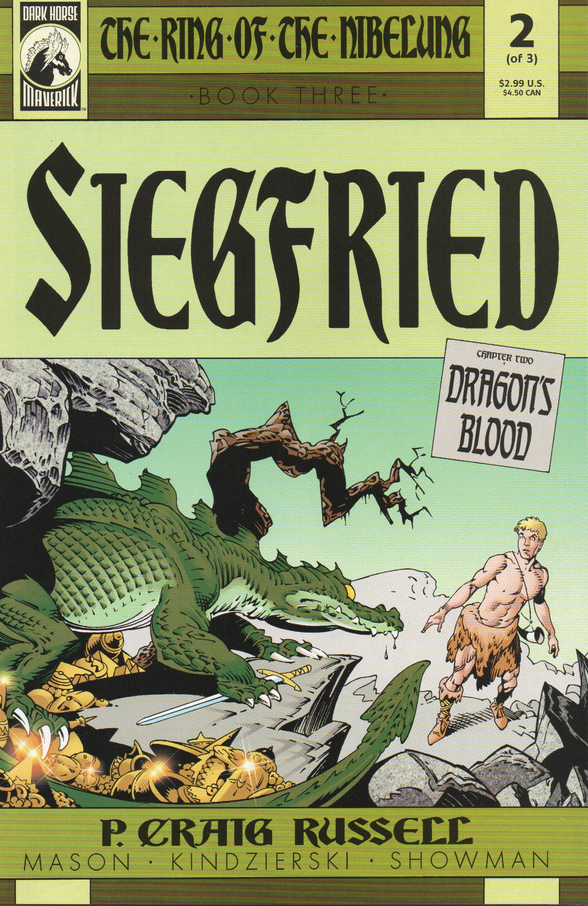 Ring of the Nibelung "Siegfried" #2 Comic Book by Dark Horse Comics at TheGlassyLass.com