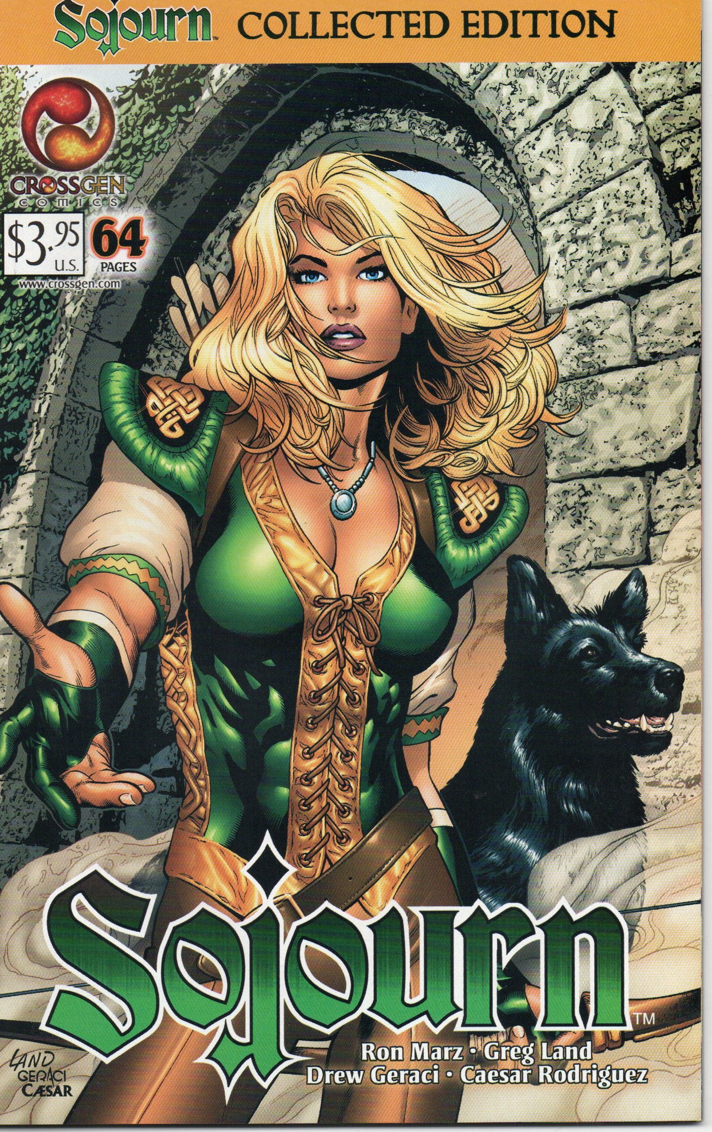 Sojourn Collected Edition Comic Book by CrossGen Comics at TheGlassyLass.com - Front Cover