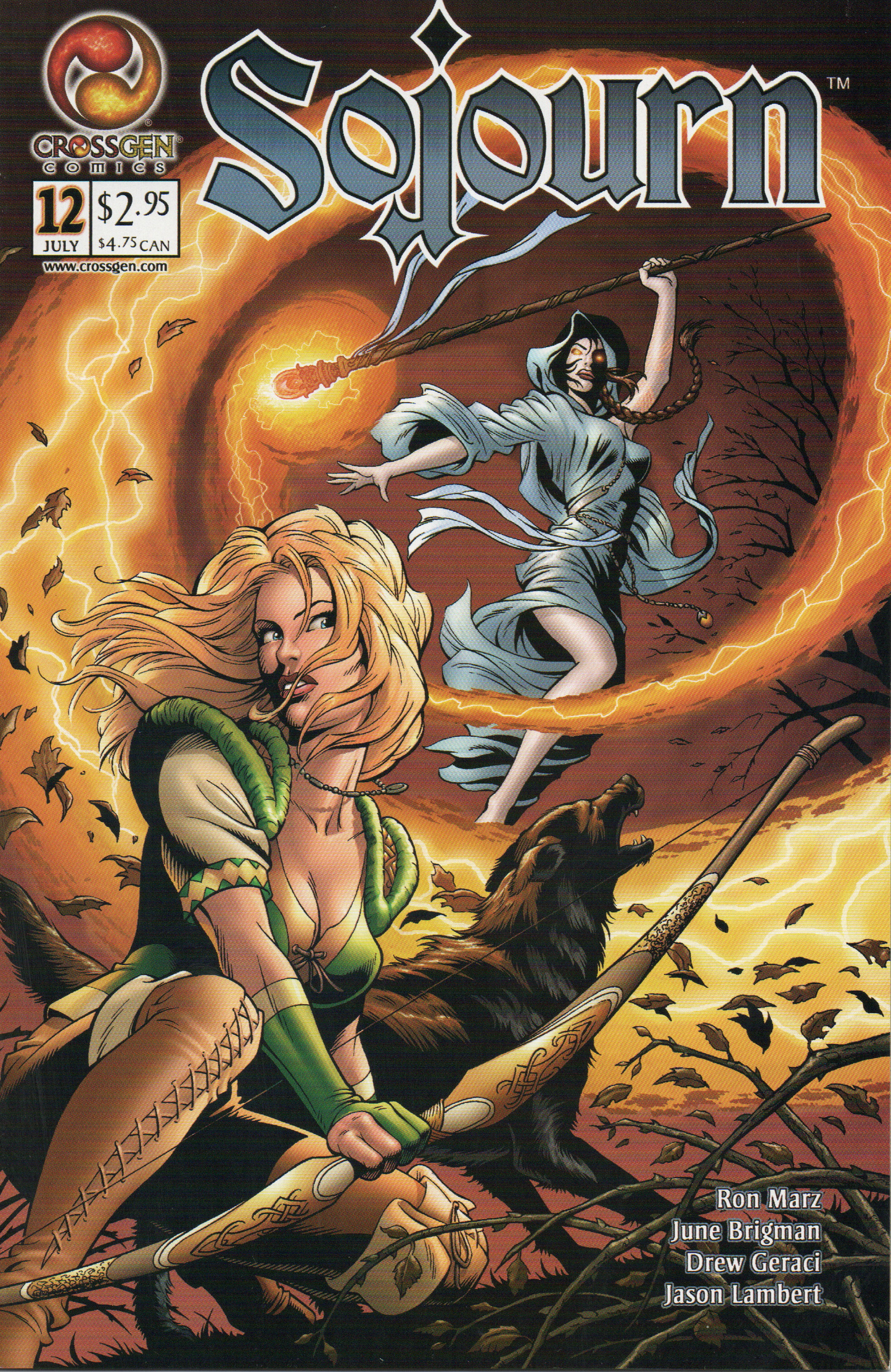 Sojourn #12 Comic Book by CrossGen Comics at TheGlassyLass.com - Front Cover