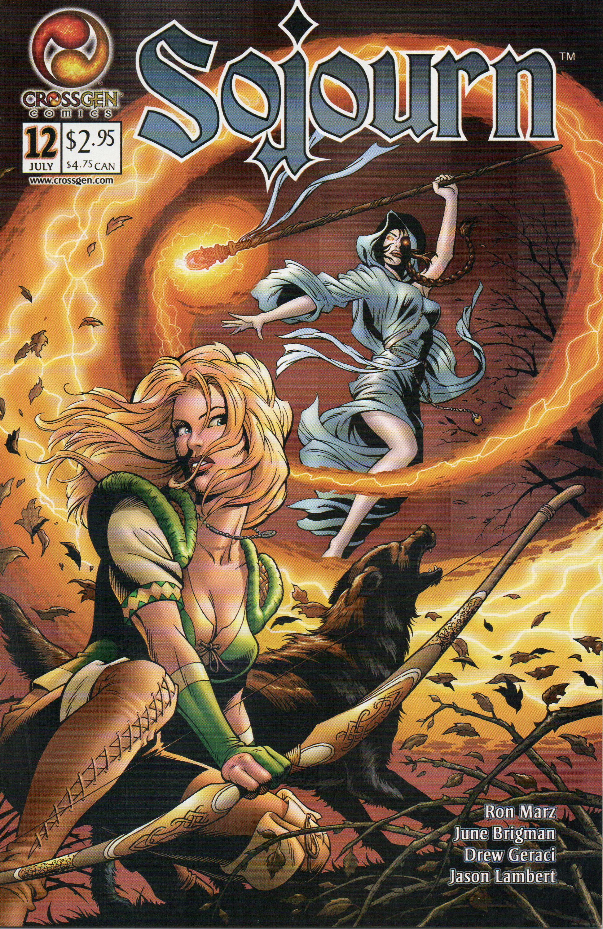 Sojourn #12 Comic Book by CrossGen Comics at TheGlassyLass.com - Front Cover