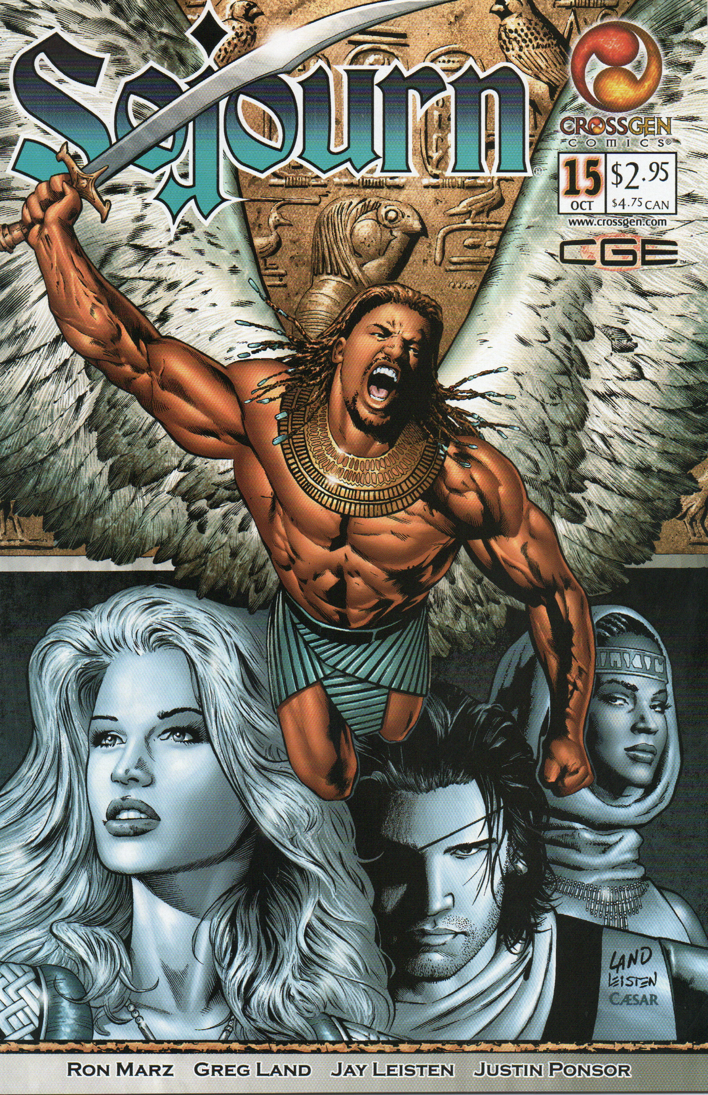 Sojourn #15 Comic Book by CrossGen Comics at TheGlassyLass.com - Front Cover
