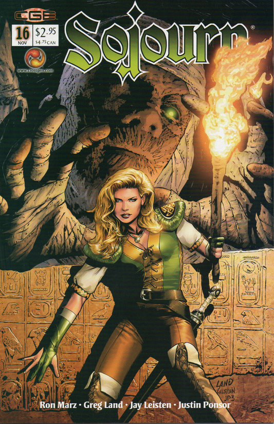 Sojourn #16 Comic Book by CrossGen Comics at TheGlassyLass.com - Front Cover